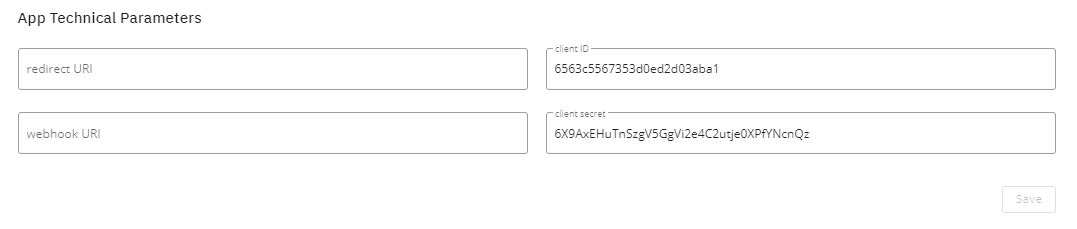 Configure an API 2