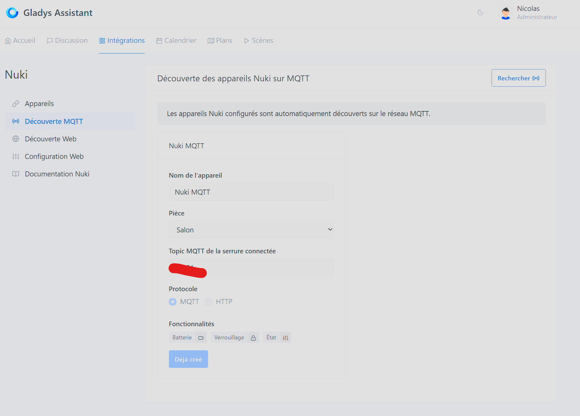 DiscoverNuki MQTT